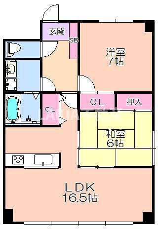 大阪府大阪市北区大淀中２ 福島駅 2LDK マンション 賃貸物件詳細