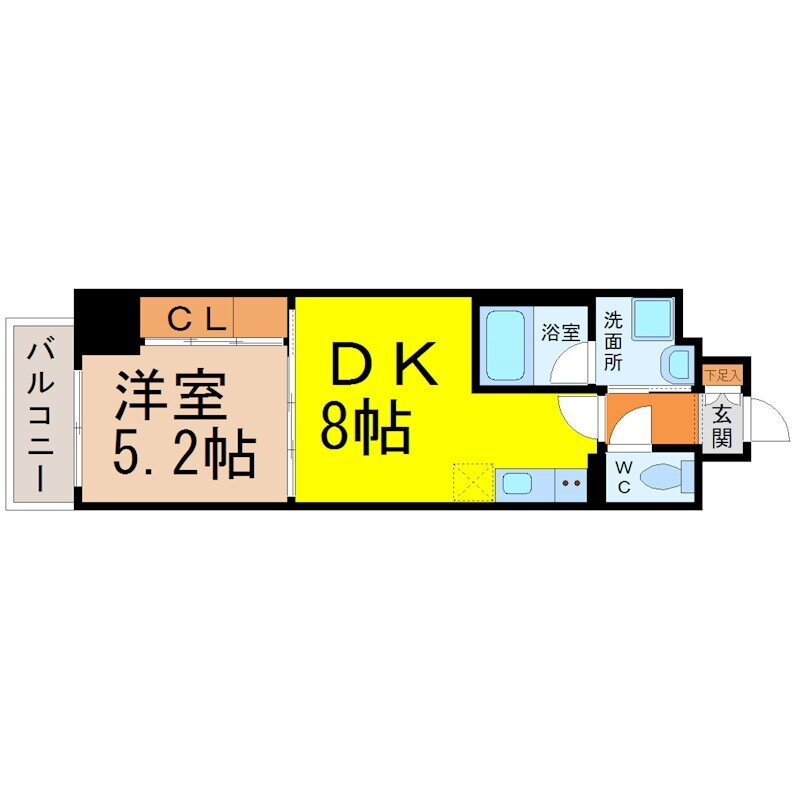 愛知県名古屋市瑞穂区瑞穂通５ 瑞穂運動場西駅 1DK マンション 賃貸物件詳細