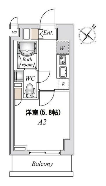 東京都稲城市東長沼 稲城駅 1K マンション 賃貸物件詳細