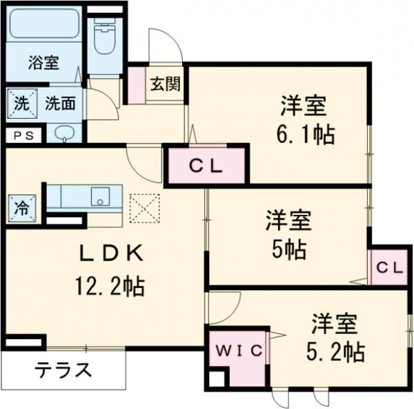 東京都杉並区荻窪１ 荻窪駅 3LDK アパート 賃貸物件詳細