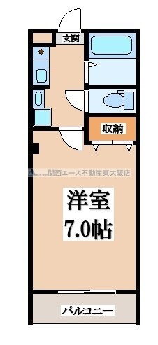 大阪府東大阪市若江本町１ 若江岩田駅 1K マンション 賃貸物件詳細