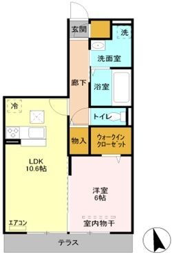 埼玉県川口市大字安行領根岸 東浦和駅 1LDK アパート 賃貸物件詳細