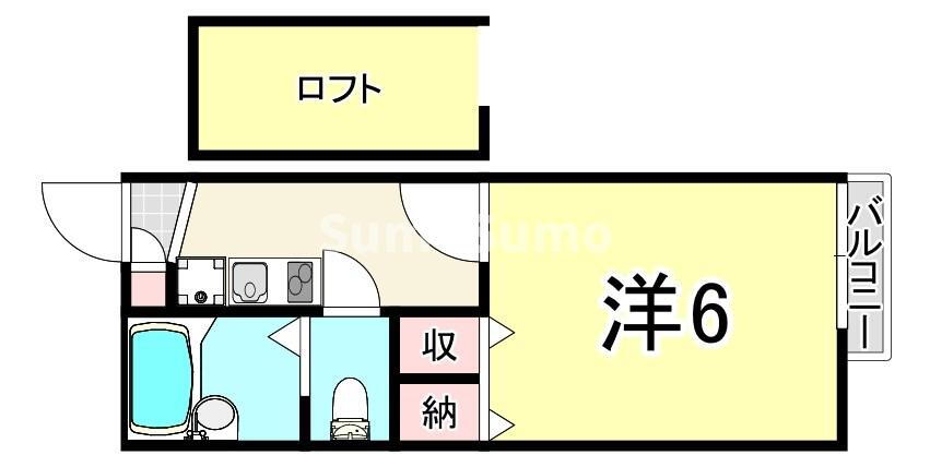 兵庫県尼崎市西川２ 尼崎駅 1K アパート 賃貸物件詳細
