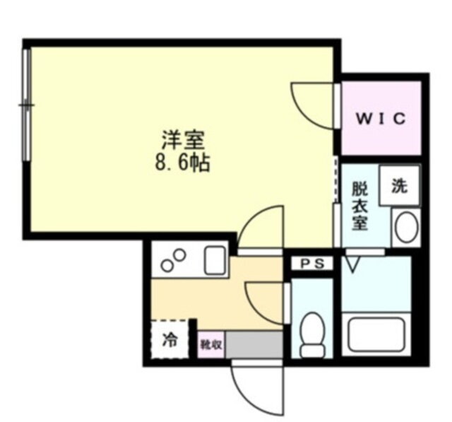 Ｌａｐｅｌ　Ｍｅｌｉａ　ＩＩＩ 1階 1K 賃貸物件詳細