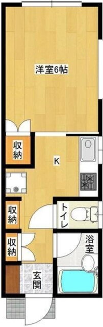 千葉県市川市市川４ 国府台駅 1K アパート 賃貸物件詳細
