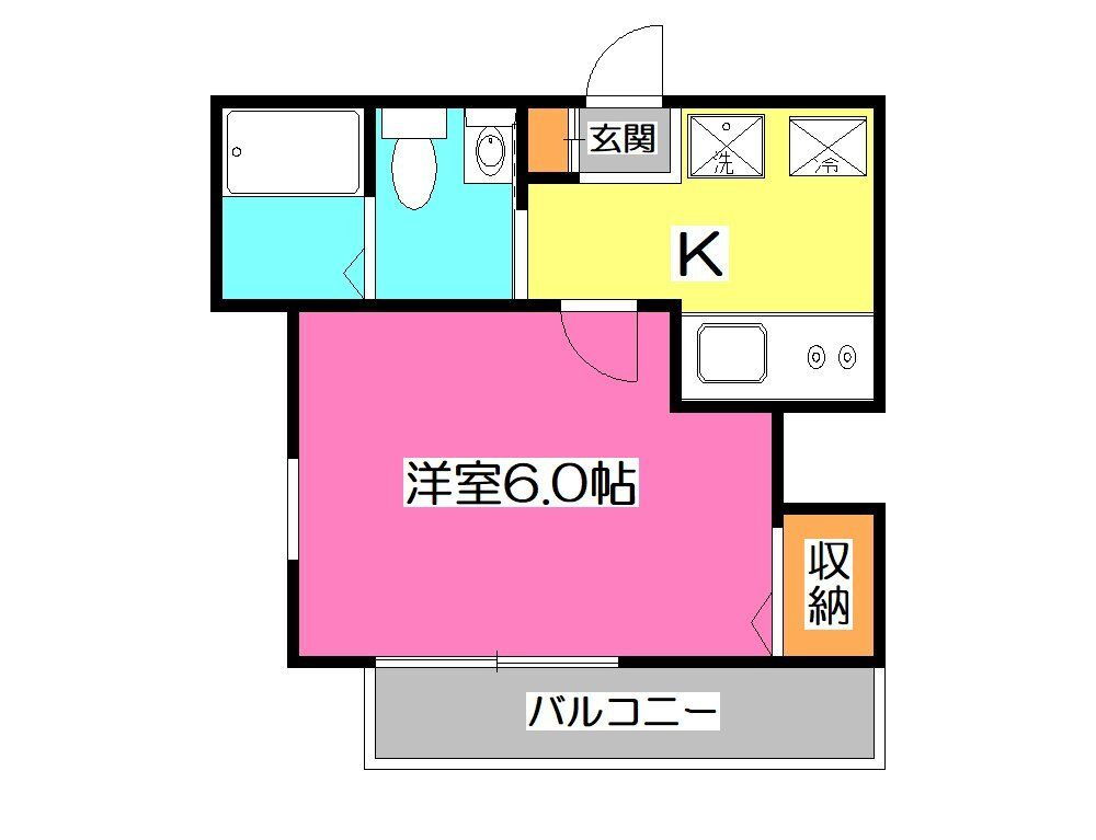 埼玉県所沢市宮本町２ 航空公園駅 1K アパート 賃貸物件詳細