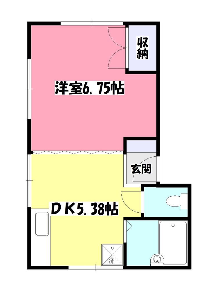 東京都清瀬市竹丘２ 清瀬駅 1DK アパート 賃貸物件詳細