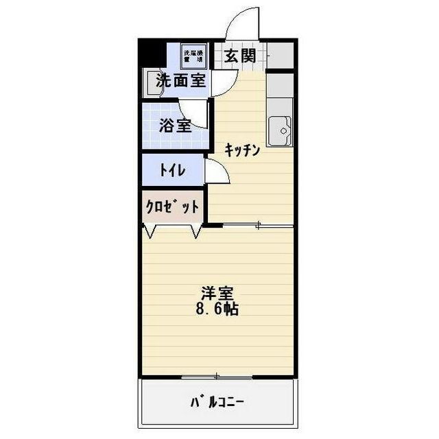 静岡県静岡市葵区川合３ 静岡駅 1K マンション 賃貸物件詳細