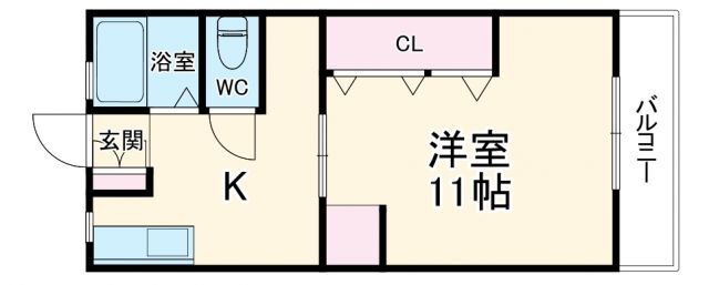 鈴木ハイツ 3階 1DK 賃貸物件詳細