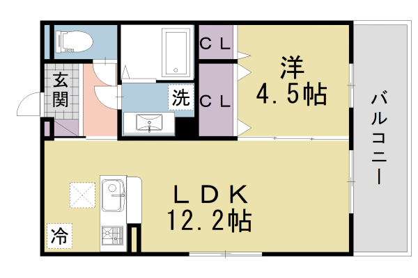 京都府京都市西京区下津林佃 桂駅 1LDK アパート 賃貸物件詳細