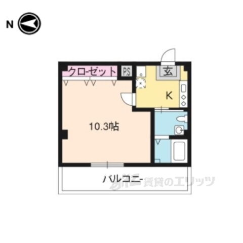 京都府京都市中京区西ノ京中保町 円町駅 1K マンション 賃貸物件詳細
