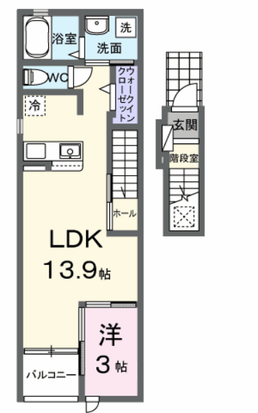 静岡県島田市稲荷４ 島田駅 1LDK アパート 賃貸物件詳細