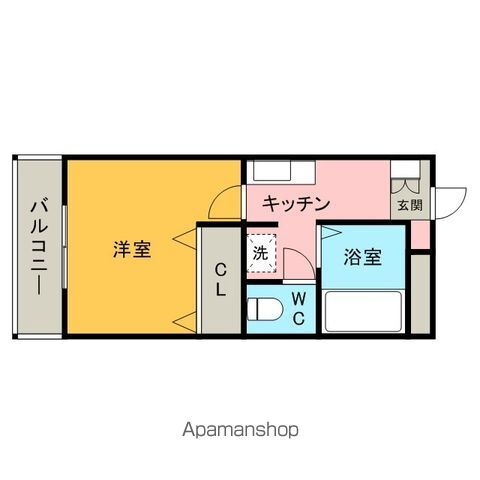 福岡県福岡市東区筥松４ 貝塚駅 1K マンション 賃貸物件詳細
