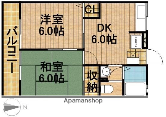 静岡県浜松市中央区安松町 天竜川駅 2DK アパート 賃貸物件詳細