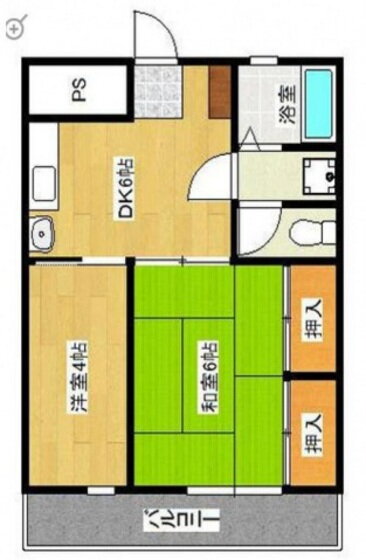 広島県広島市中区光南３ 江波駅 2DK マンション 賃貸物件詳細