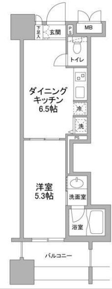 神奈川県横浜市中区扇町１ 関内駅 1DK マンション 賃貸物件詳細