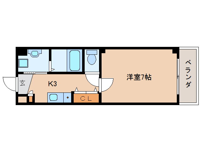 奈良県奈良市菅原東２ 大和西大寺駅 1K マンション 賃貸物件詳細