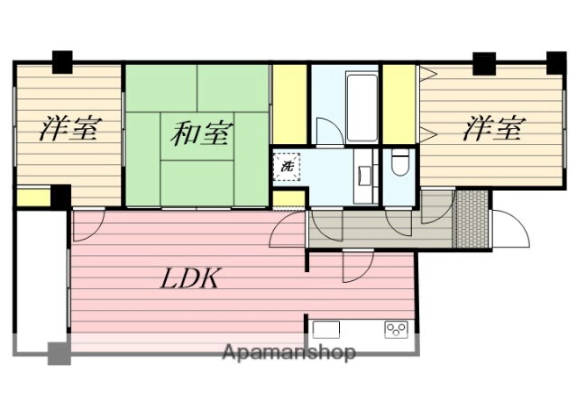 アドバンス新検見川 2階 3LDK 賃貸物件詳細