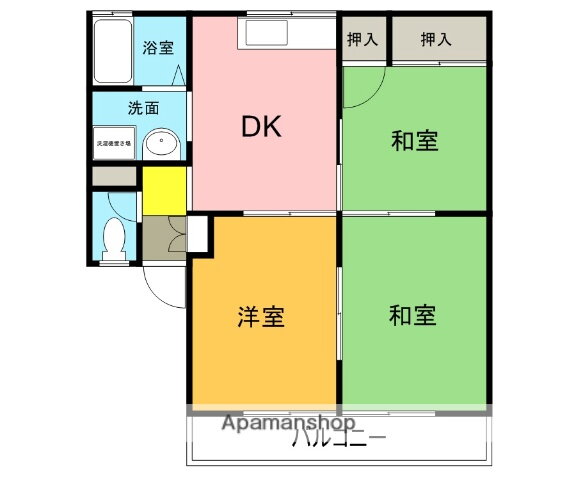 和歌山県和歌山市栄谷 紀ノ川駅 3DK アパート 賃貸物件詳細