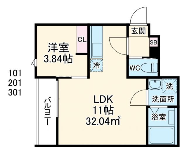 埼玉県さいたま市北区日進町２ 日進駅 1LDK アパート 賃貸物件詳細