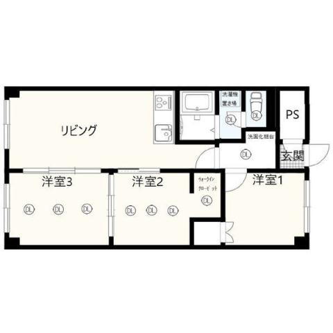 北海道札幌市東区北四十一条東１５ 栄町駅 3LDK マンション 賃貸物件詳細