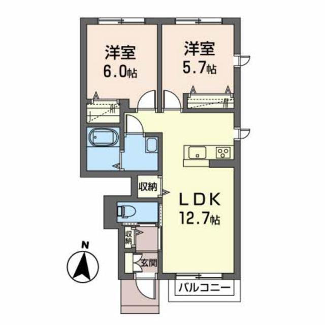 宮城県仙台市青葉区下愛子字町 愛子駅 2LDK アパート 賃貸物件詳細