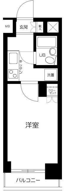 東京都世田谷区千歳台３ 千歳船橋駅 1K マンション 賃貸物件詳細