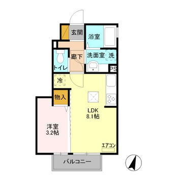 栃木県塩谷郡高根沢町大字宝積寺 宝積寺駅 1LDK アパート 賃貸物件詳細