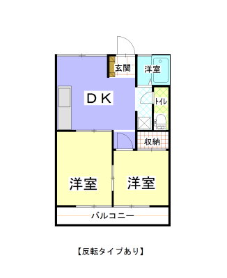 平成コーポラスＶ 1階 2DK 賃貸物件詳細