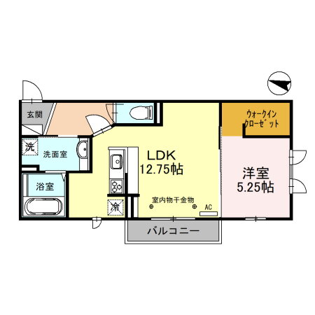 石川県小松市串茶屋町 小松駅 1LDK アパート 賃貸物件詳細