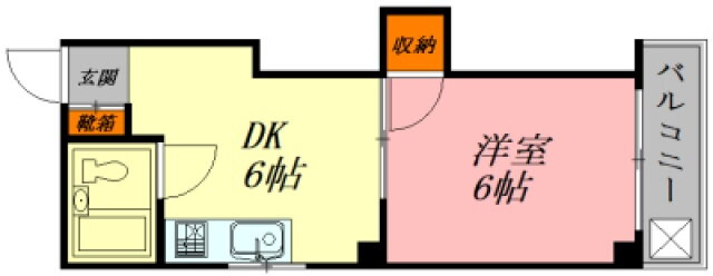 広島県広島市中区南竹屋町 広電本社前駅 1DK マンション 賃貸物件詳細