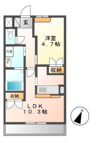 茨城県つくば市研究学園７ 研究学園駅 1LDK アパート 賃貸物件詳細
