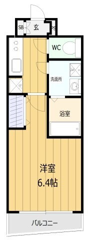 エスレジデンス福島玉川Ｔｒｅｓ 2階 1K 賃貸物件詳細