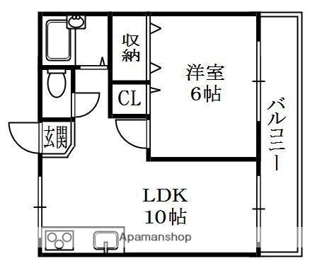 大阪府枚方市野村中町 津田駅 1LDK マンション 賃貸物件詳細