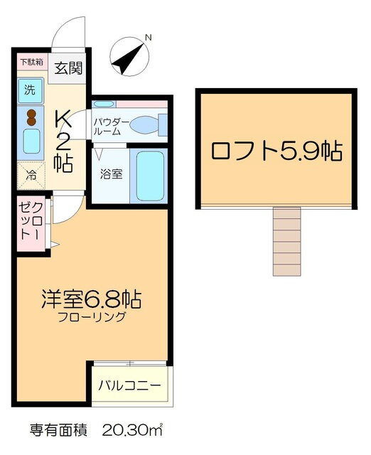 東京都葛飾区お花茶屋２ お花茶屋駅 1K アパート 賃貸物件詳細