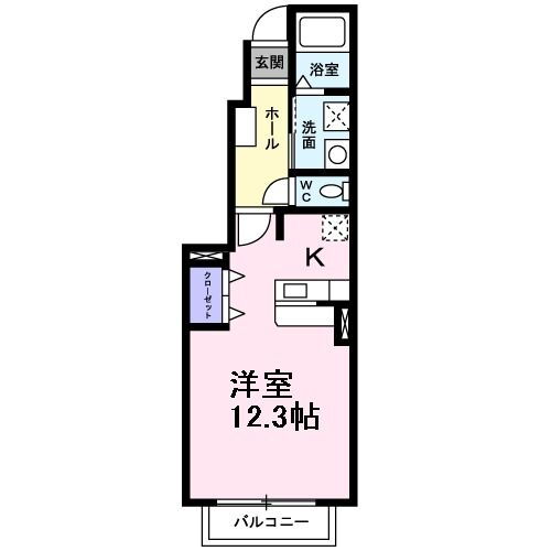大阪府河内長野市松ケ丘中町 千代田駅 1K アパート 賃貸物件詳細