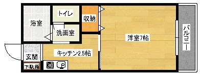 広島県広島市安佐南区上安２ 上安駅 1K アパート 賃貸物件詳細