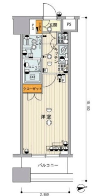 東京都港区港南３ 品川駅 1K マンション 賃貸物件詳細