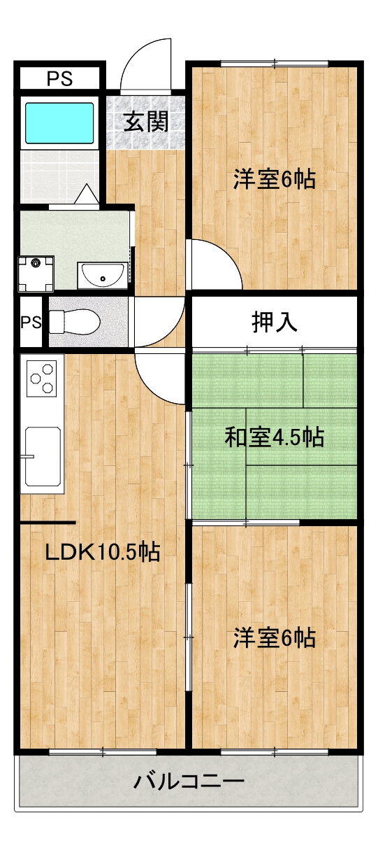 大阪府八尾市東山本新町８ 高安駅 3LDK マンション 賃貸物件詳細