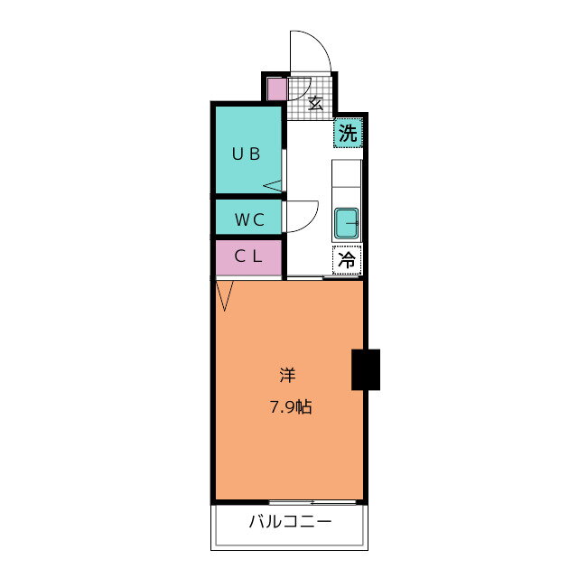 宮城県仙台市青葉区福沢町 東照宮駅 1K マンション 賃貸物件詳細