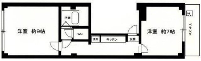 兵庫県神戸市中央区琴ノ緒町２ 三ノ宮駅 2K マンション 賃貸物件詳細