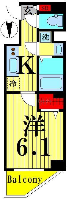 東京都葛飾区亀有３ 亀有駅 1K マンション 賃貸物件詳細