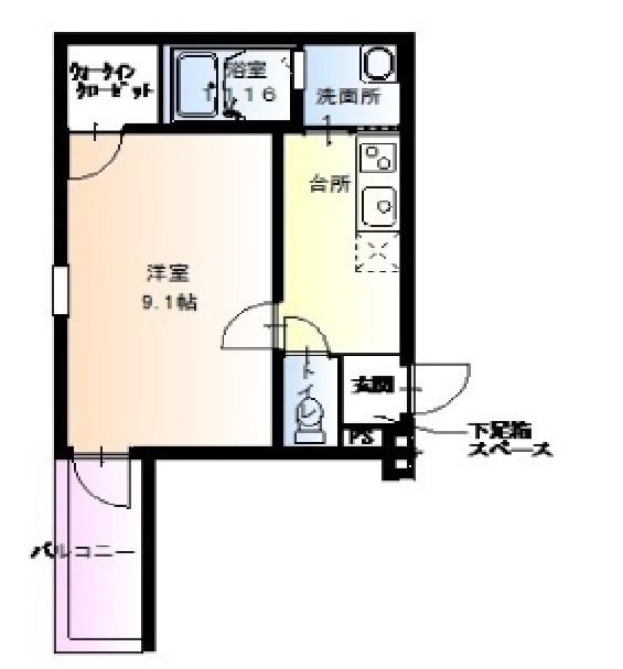 兵庫県神戸市兵庫区小河通３ 兵庫駅 1K アパート 賃貸物件詳細