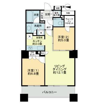 北海道札幌市中央区北五条東２ さっぽろ駅 2LDK マンション 賃貸物件詳細