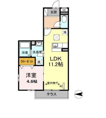 神奈川県海老名市社家６ 社家駅 1LDK アパート 賃貸物件詳細