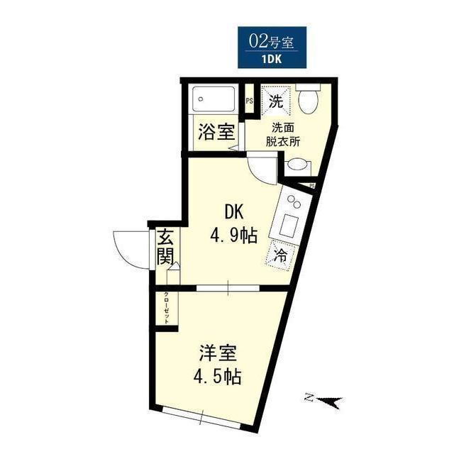 東京都文京区大塚５ 新大塚駅 1DK マンション 賃貸物件詳細