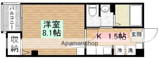 埼玉県川越市新宿町１ 川越駅 1K マンション 賃貸物件詳細