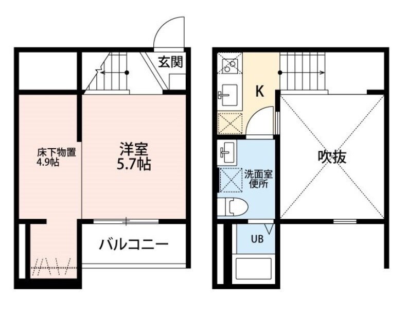 愛知県名古屋市中村区猪之越町１ 東枇杷島駅 1SK アパート 賃貸物件詳細