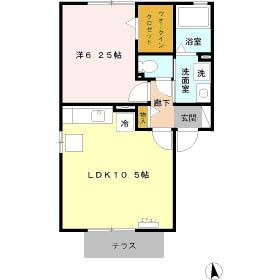 埼玉県行田市緑町 行田市駅 1LDK アパート 賃貸物件詳細