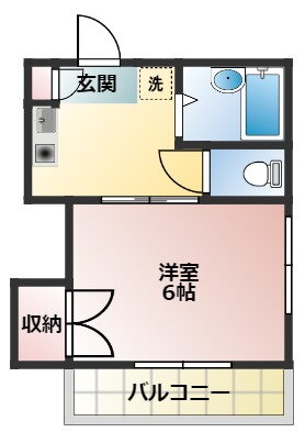 メゾン・デュポン 1階 1K 賃貸物件詳細